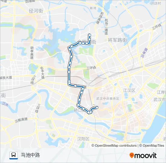 602路 Bus Line Map