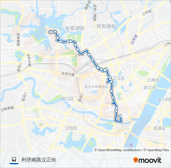 603路 Bus Line Map