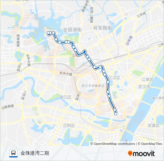 603路 Bus Line Map