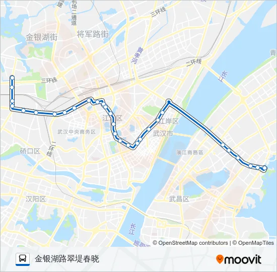 605路 Bus Line Map