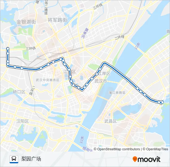 605路 Bus Line Map