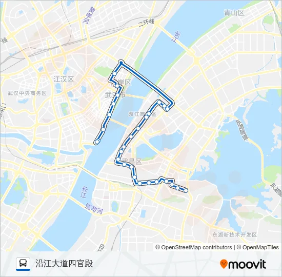 606路 Bus Line Map