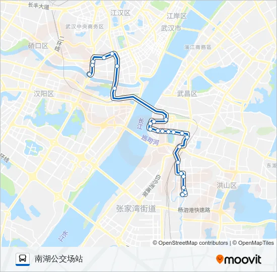 609路 Bus Line Map
