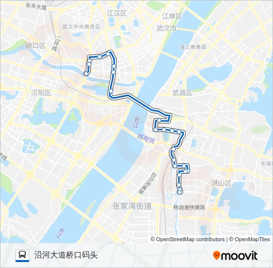 609路 Bus Line Map