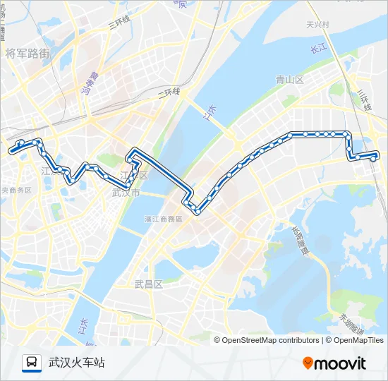 610路 Bus Line Map