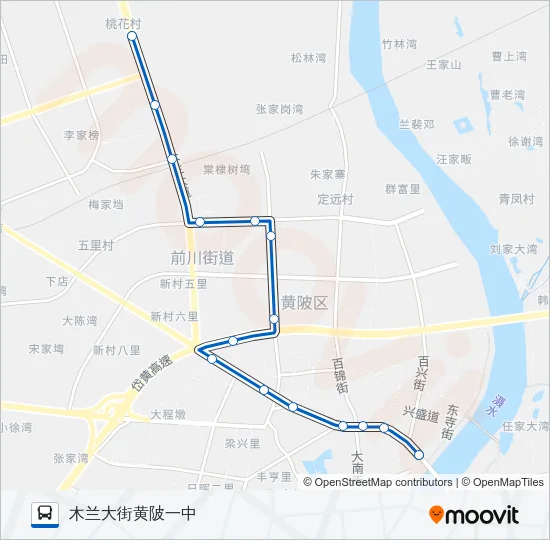 612路 Bus Line Map