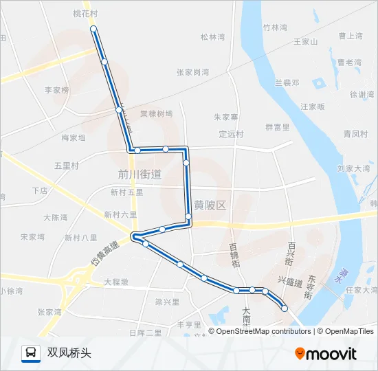 612路 Bus Line Map