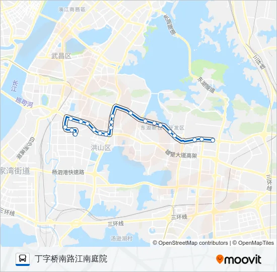 613路 Bus Line Map
