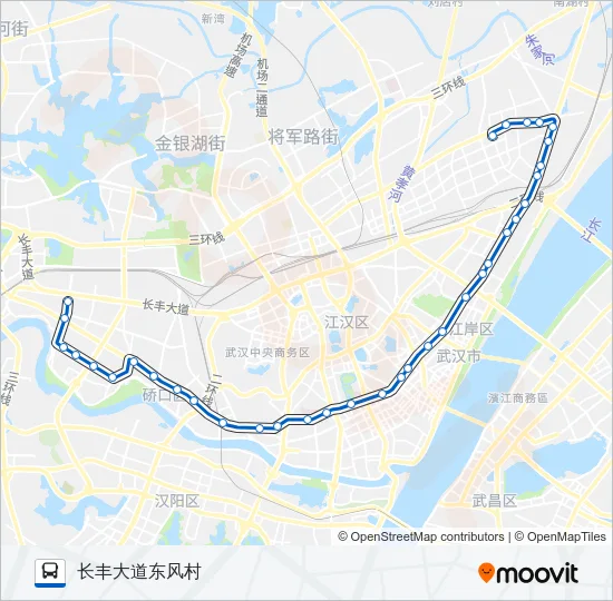 615路 Bus Line Map