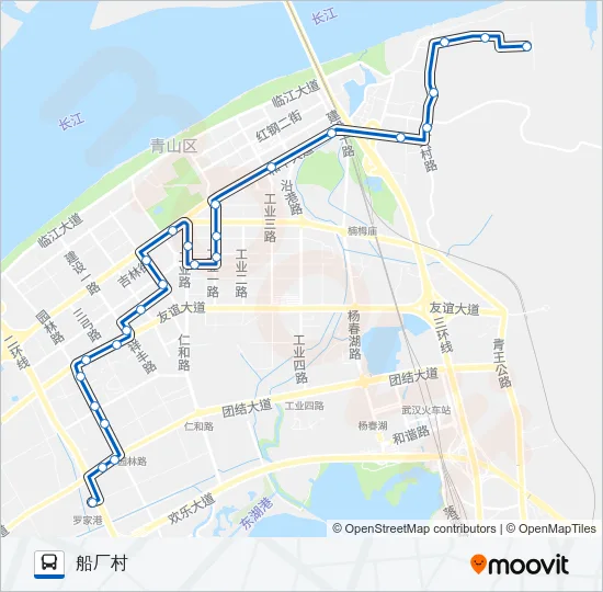 617路 Bus Line Map