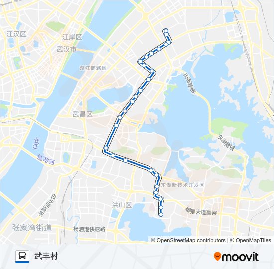 公交618路的线路图