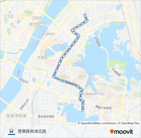 618路 Bus Line Map