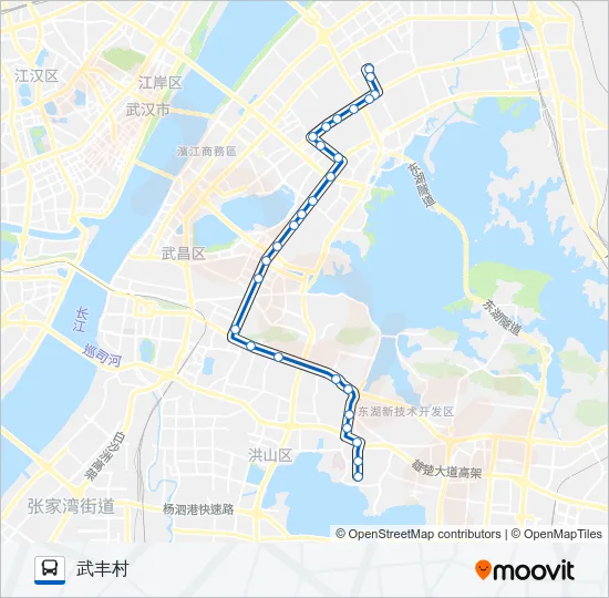 618路 Bus Line Map