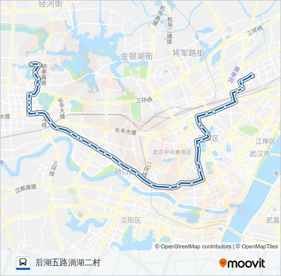 621路 Bus Line Map