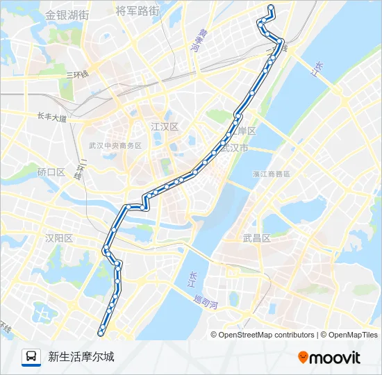 622路 Bus Line Map