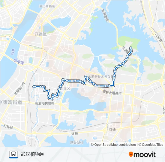 625路 Bus Line Map