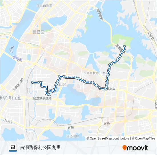 625路 Bus Line Map
