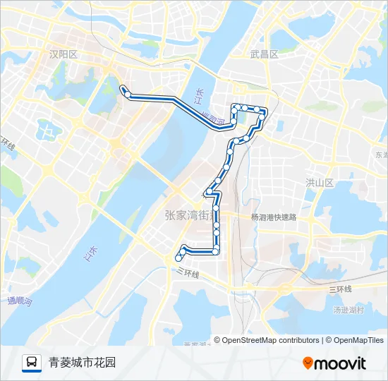 632路 Bus Line Map