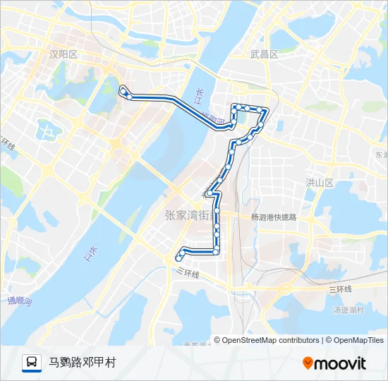 632路 Bus Line Map