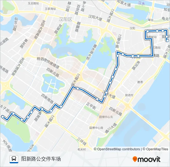 637路 Bus Line Map