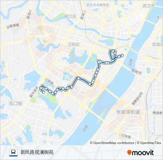 637路 Bus Line Map