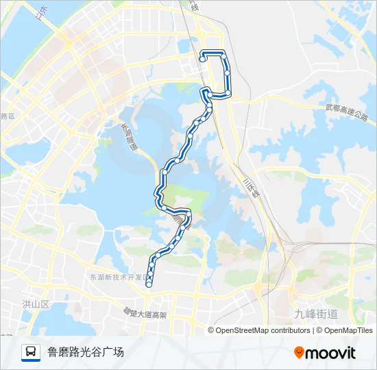 643路 Bus Line Map