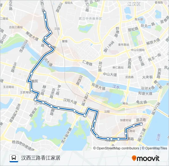 646路 Bus Line Map