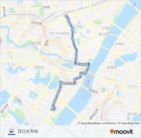 公交648路的线路图