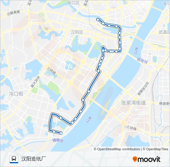 658路 Bus Line Map