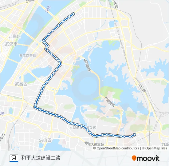 702路 Bus Line Map