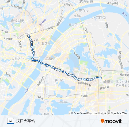 703路 bus Line Map