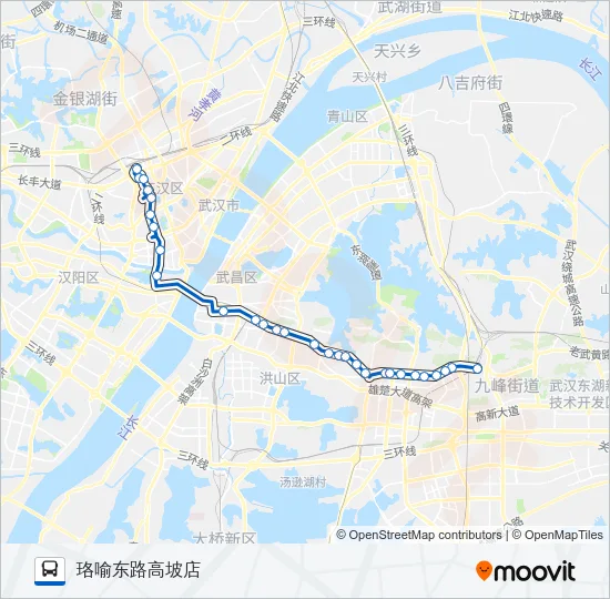 703路 Bus Line Map