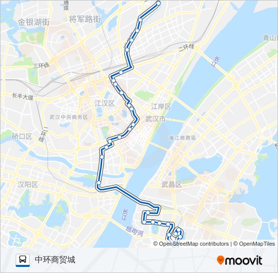 公交706路的線路圖