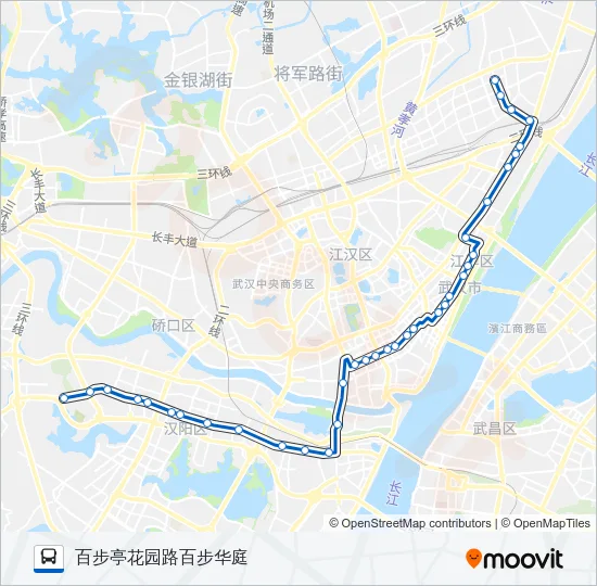 707路 Bus Line Map