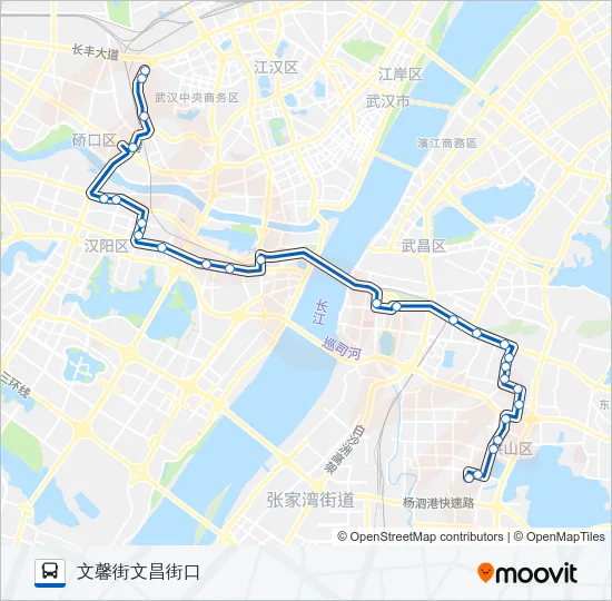 710路 Bus Line Map