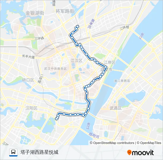 711路 Bus Line Map