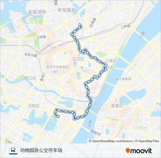 711路 Bus Line Map