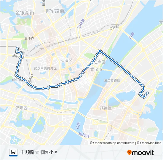712路 Bus Line Map