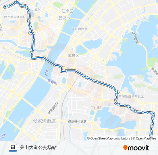 715路 Bus Line Map