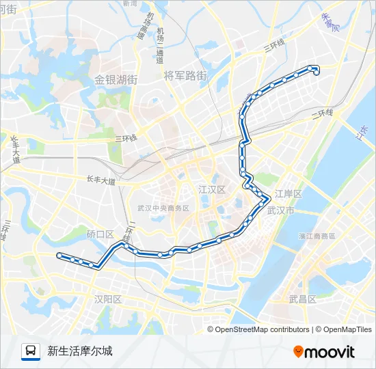 716路 Bus Line Map