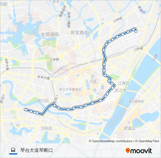 716路 Bus Line Map