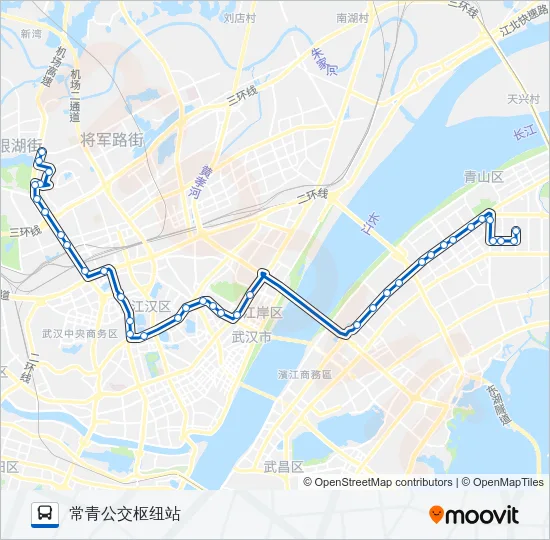 719路 Bus Line Map
