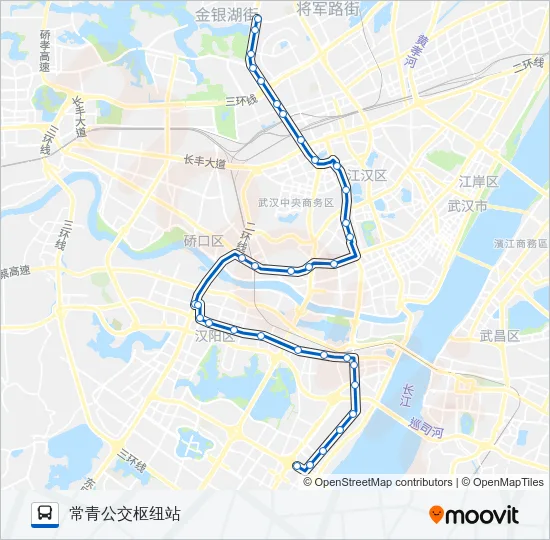 720路 Bus Line Map