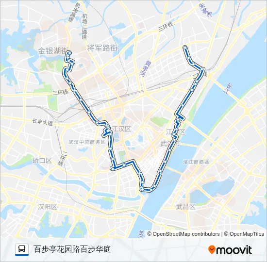 721路 Bus Line Map