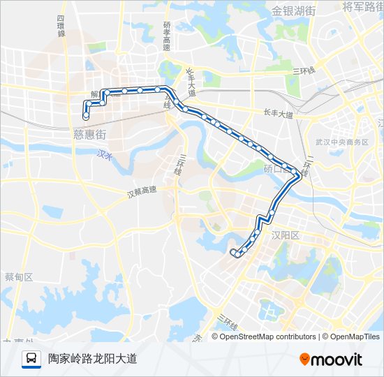 中国 武汉 武汉公交 722路公交722路的时间表 公交722路通常在每天