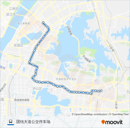 723路 Bus Line Map