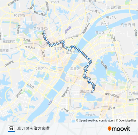 724路 Bus Line Map