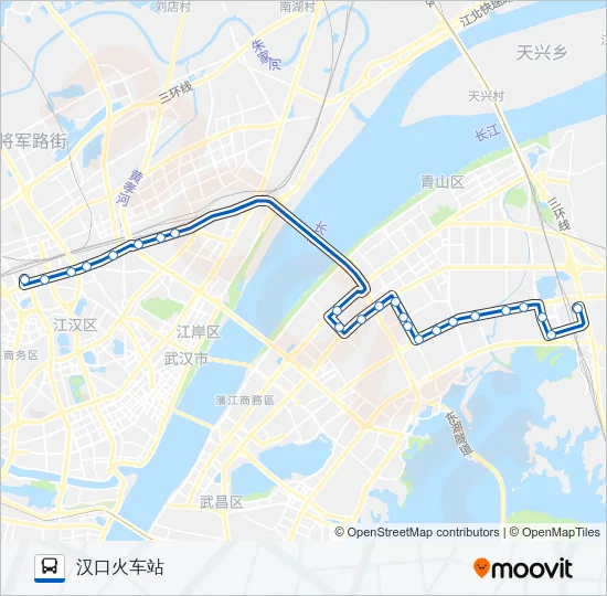 725路 Bus Line Map