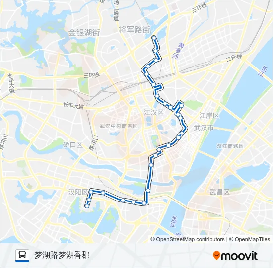 726路 Bus Line Map