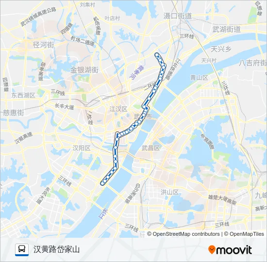 727路 Bus Line Map